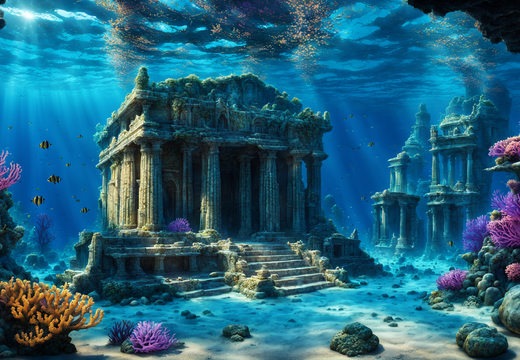 Bioluminescent Oceans & Sunken Ruins